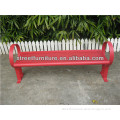 Outdoor iron backless benches outdoor furniture China